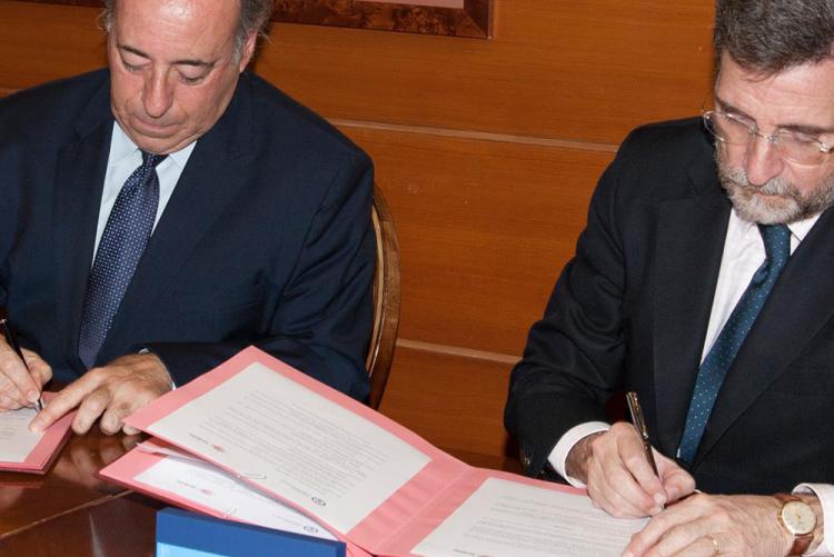 Firma del acuerdo “Horizontes” con la Universidad Carlos III de Madrid