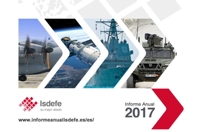 Isdefe publica su informe anual 2017