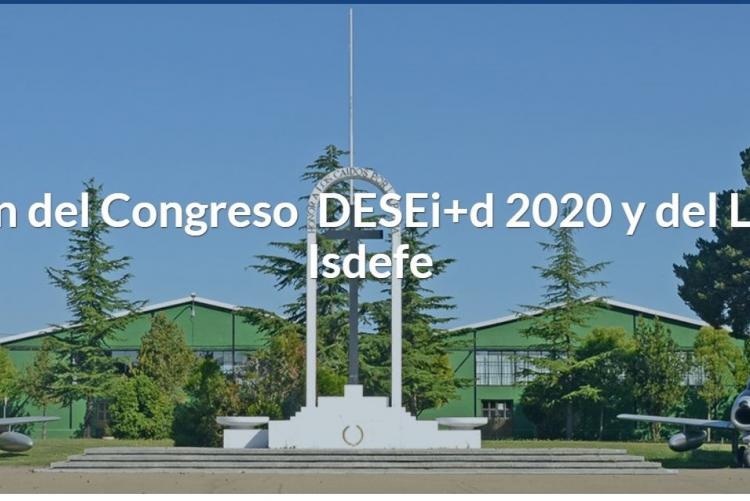 Presentation of the 8th DESEi+D 2020 Congress and the Isdefe Book Award.