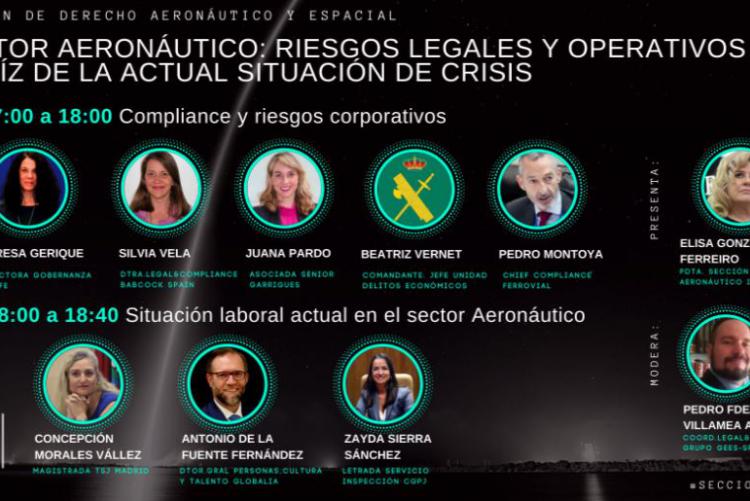 Jornada virtual "Sector Aeronáutico: Retos Legales y Operativos a raíz de actual situación Crisis”