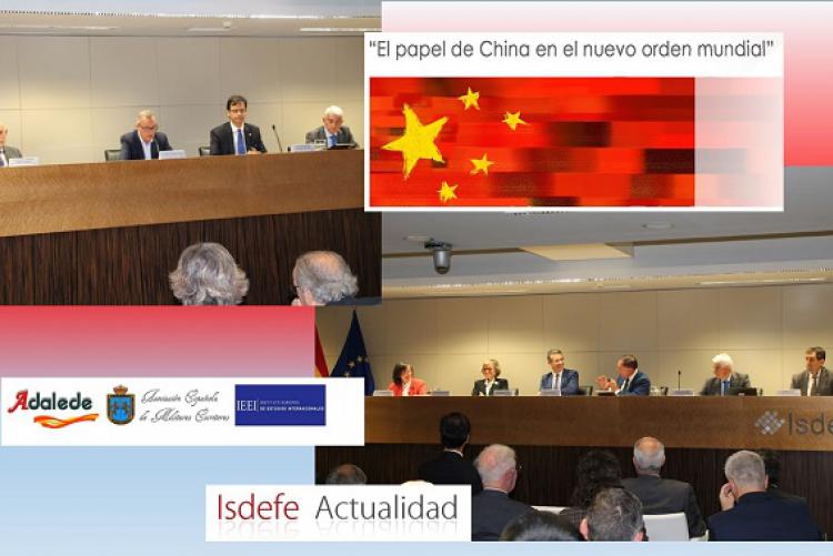 Isdefe acoge la jornada “El papel de China en el nuevo orden mundial”