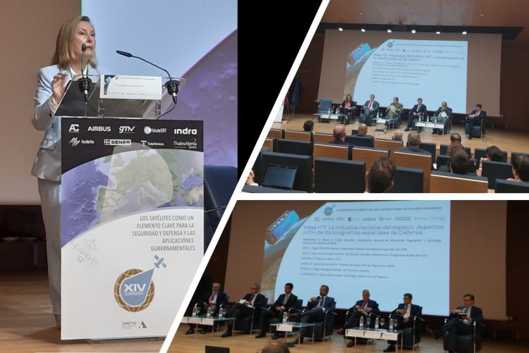 Isdefe colabora con el XIV Seminario sobre “los satélites como un elemento clave para la seguridad y defensa y las aplicaciones gubernamentales” 