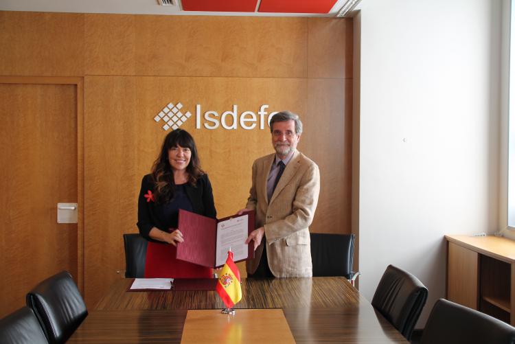 “The Legacy” e Isdefe firman un protocolo para la promoción del conocimiento del legado español en los Estados Unidos de América