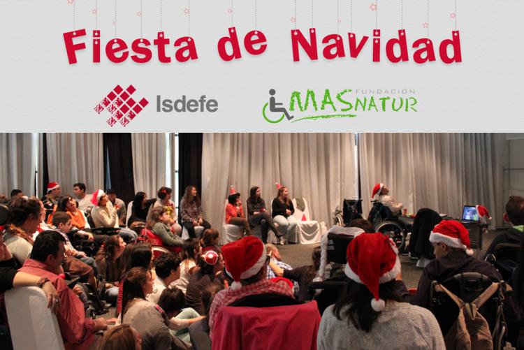 Isdefe patrocina la fiesta de Navidad de la Fundación de Masnatur