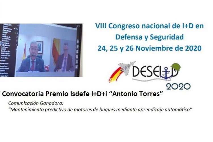 V Convocatoria Premio Isdefe I+D+i Antonio Torres DESEi+D 2020
