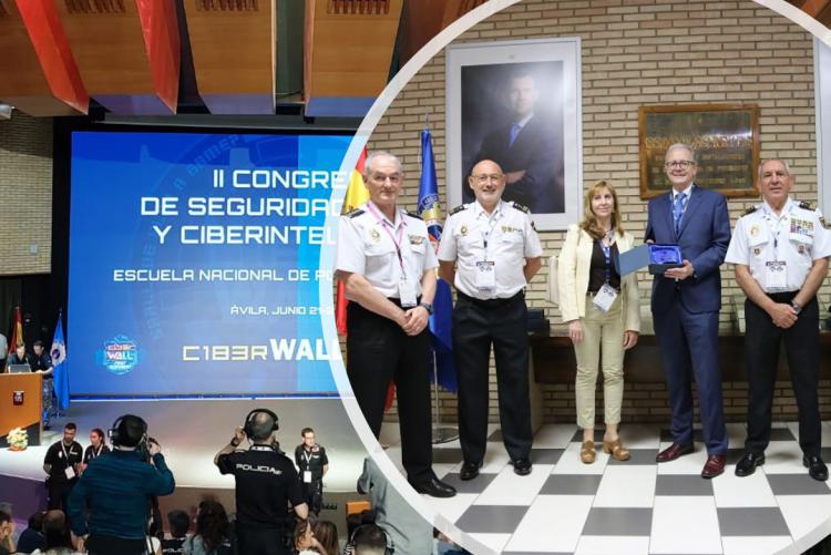 Isdefe colabora un año más con la Policía Nacional en el Congreso C1b3rwall, el congreso de Seguridad Digital y Ciberinteligencia.