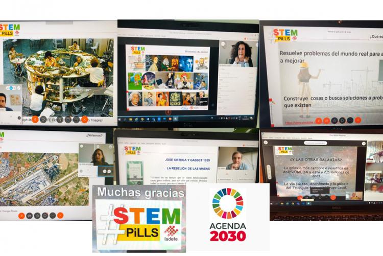 “#STEMpills para el confinamiento” La campaña de Isdefe para promover el interés por la ciencia y la tecnología entre los más jóvenes durante la crisis del COVID-19