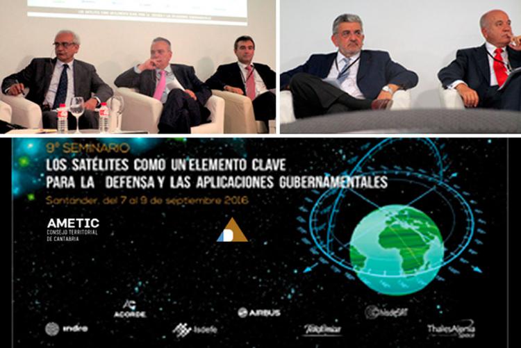 Celebrado con éxito el 9º seminario de AMETIC: “Los satélites  como un elemento clave para la defensa y las aplicaciones gubernamentales” con la participación de Isdefe