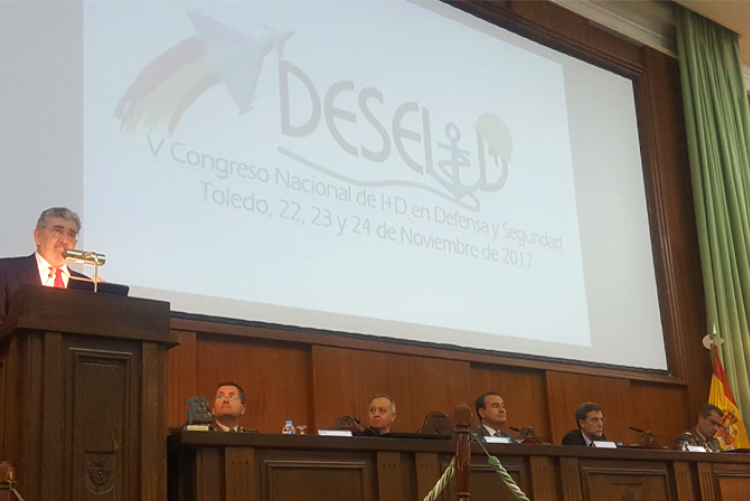 The Secretary of State for Defence concludes the 5th National Congress on Defence and Security R&D - DESEi+d 2017