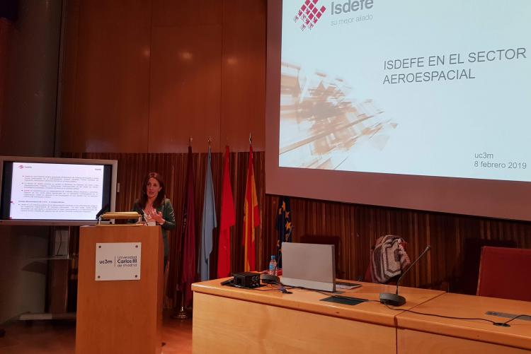 “ISDEFE in the Aerospace Sector” technical conference at UC3M