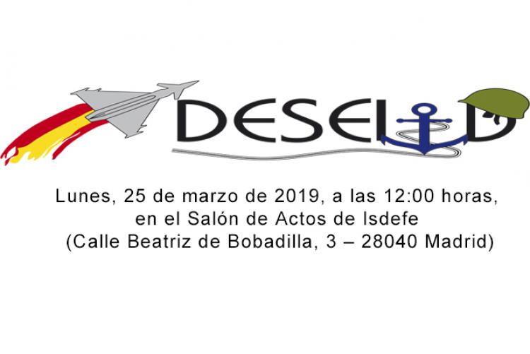 Presentation of the 2019 DESEi+d 2019 Congress and the Isdefe R&D Book award
