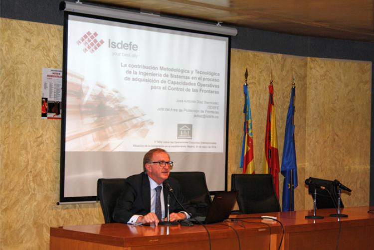 Isdefe contributes to the 5th Workshop on International Joint Operations with “The methodological contribution and technology of Systems Engineering”