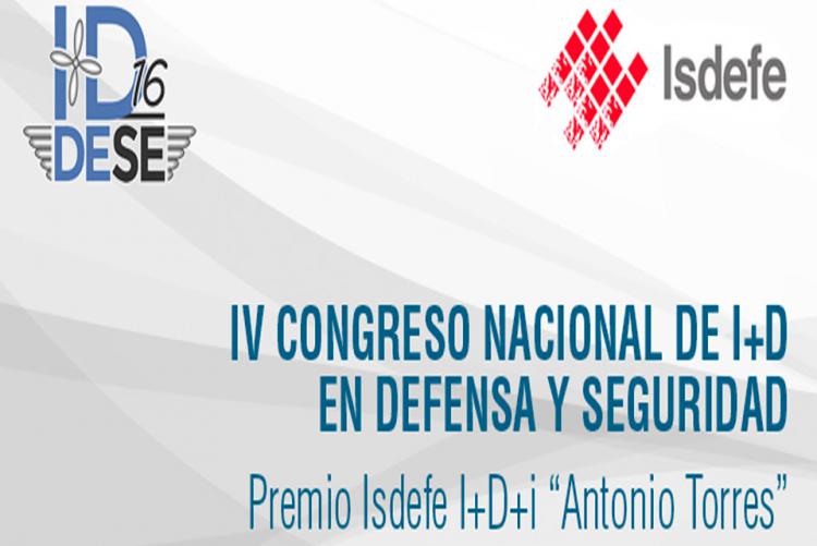 Creation of the Isdefe “Antonio Torres” R&D Award as part of the National Congress on R&D in Defence and Security (DESEI+D)