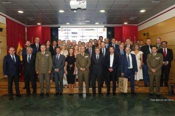 Francisco Quereda, CEO de Isdefe, acude al acto de reconocimiento a los patrocinadores y colaboradores de la ceremonia de entrega de la 59º edición de los Premios Ejército.