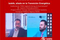 2º Semana de la Innovación Isdefe. Conferencia &quot;EDA Captech Energy &amp; Environment&quot; por  Ioannis Chatzialexandris, Project Officer Energy and Environment Systems, European Defence Agency (EDA).