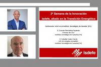 2º Semana de la Innovación Isdefe. Conferencia: I+D+i en el Instituto Tecnológico de Canarias (ITC)