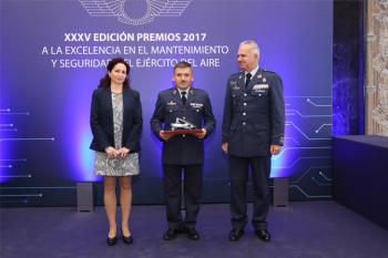 Isdefe Colabora con los Premios a la Excelencia en el Sostenimiento y Seguridad del Ejército del Aire