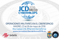 El Mando Conjunto de Ciberdefensa (MCCD) del Estado Mayor organiza las Jornadas de Ciberdefensa 2016 con Isdefe como colaborador principal