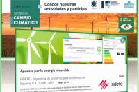 Isdefe publica una buena práctica medioambiental seleccionada por la Red Española del Pacto Mundial 