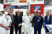 Isdefe recibe en el Dubai Air Show a Mr. Ishaq Saleh Mohammed Al Baloushi, Executive Director of Defence Industry &amp; Capability Development de Emiratos Árabes Unidos.