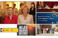 the Secretary of State for Defence, Ms Amparo Valcarce, presented the project &quot;Women, Engineering and Defence&quot; at CESEDEN.