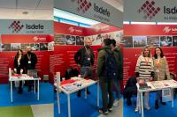Isdefe has a stand at the SATELEC 2023 Job Fair
