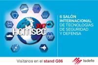 Isdefe will be present at HOMSEC 2017 