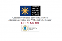 Isdefe Takes Part in the UPM Summer Course: “Addressing Aviation and ATM Safety Challenges”