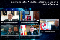 “Seminario Conjunto Perú-España: Actividades Estratégicas en el Sector Espacio”
